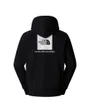 Sweat à capuche Homme M RAGLAN REDBOX HOODIE Noir