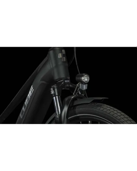 Vélo électrique trekking Femme TOURING HYBRID PRO 625 Noir