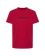 T-shirt Enfant JDB MJ WORDMARK EMB CREW Rouge