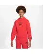 Sweat à capuche manches longues Enfant CR7 K CLUB FLC HDY Rouge