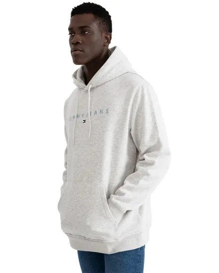 Sweat à Capuche Homme Linear Logo Tommy Jeans