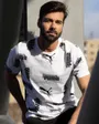 T-shirt manches courtes Homme FD PP AOP TEE Blanc