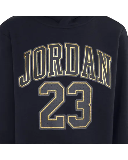 Sweat à capuche Enfant plus agé JDN JORDAN HBR FLC PO HOODIE Noir