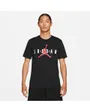 T-shirt manches courtes Homme M J JORDAN AIR WM TEE Noir