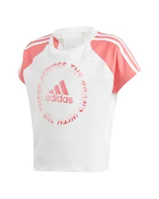 T-shirt de sport enfant G BOLD TEE Blanc