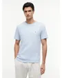 T-shirt col rond Homme ESS SEASONAL REG FIT SOLID TEE Bleu Ciel