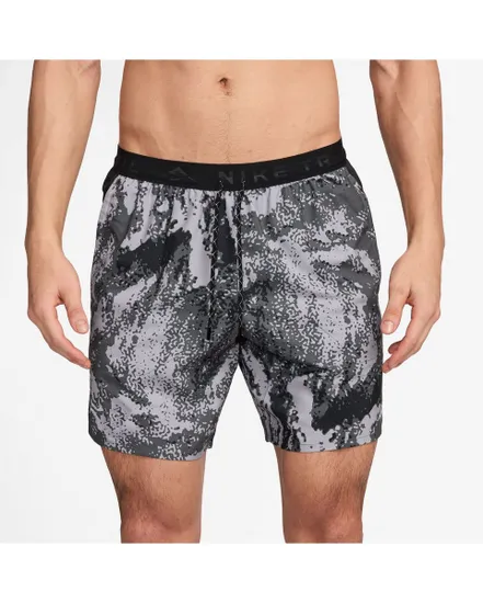 Short Homme M NK DF TRL STRIDE MB SHORT 7B Gris