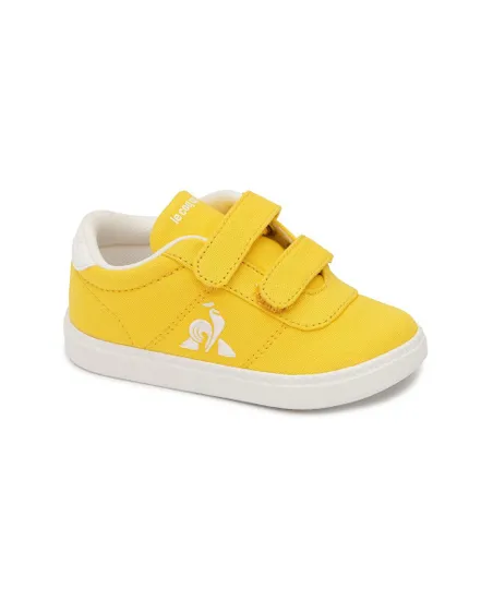 Chaussure basse Enfant COURT ONE INF SPORT Jaune