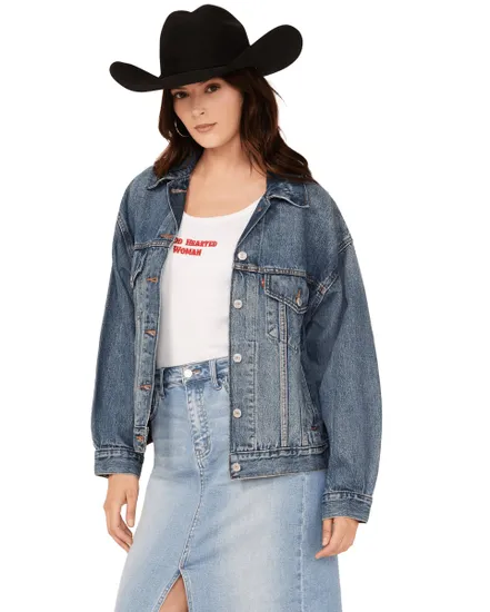 Veste Trucker Femme 90S TRUCKER