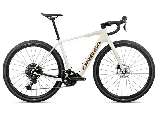 Vélo de gravel électrique DENNA H50 Blanc Ivoire