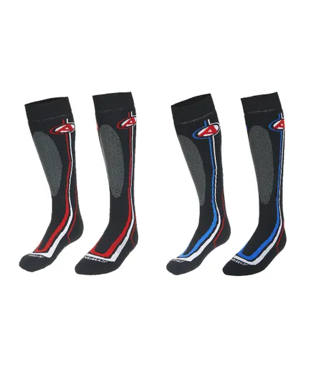 LOT DE 2 PAIRES DE CHAUSSETTES DE SKI ADULTE
