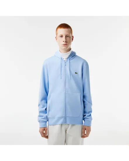 Sweat à zip Homme CORE SOLID Bleu