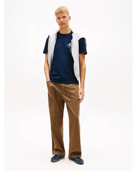 T-shirt Homme TJM REG CITY SIGN SS TEE EXT Bleu