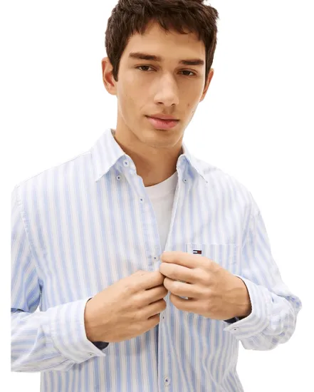 Chemise Oxford Homme TJM REG STRIPE OXFORD SHIRT EXT
