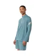 Haut d'entrainement Homme ICON LS 1/2 ZIP TOP Vert