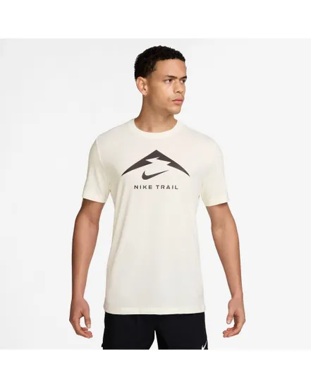 T-shirt Homme M NK DF TEE TRAIL LOGO Beige