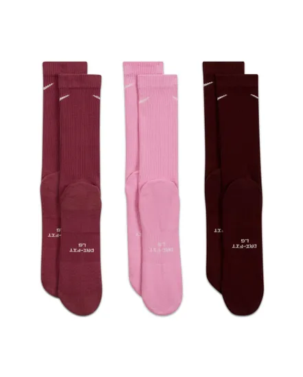 Lot de 3 chaussettes Homme U NK ED ELVD CRW 3P - 144 Multicolore