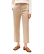 Pantalon Chino Femme Slim Straight Coupe Cropped
