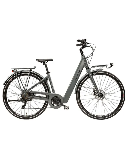 Vélo électrique urbain Unisexe ENJOY MONOTRAVE TY-300 7V REVO 360WH SUSP Gris