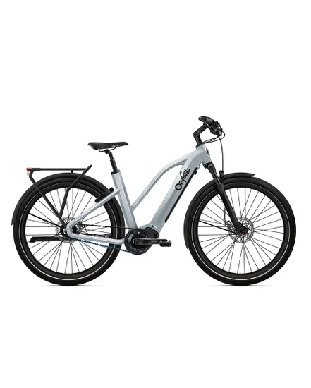 Vélo électrique urbain Unisexe VERN 9.2 iPA720 T57/L Gris Polaire