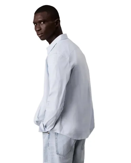 Chemise Homme LS SOLID STRETCH SLIM SHIRT Brume Niagara