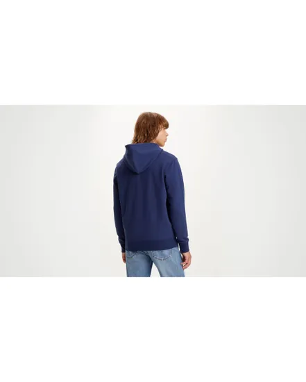 Sweat a capuche manches longues Homme NEW ORIGINAL ZIP UP Bleu