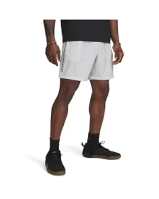 Short Homme UA TECH WOVEN WORDMARK SHORT Gris