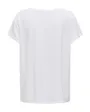 T-shirt manches courtes Femme ONPAUB-SALINA ON SS BAT JRS TEE CUR Blanc