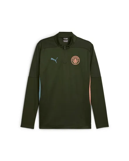 Haut d'entrainement Homme MCFC TRG 1/4 ZIP TOP Vert