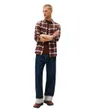 Chemise Homme REG FLANNEL CHECK SHIRT EXT Multicolore