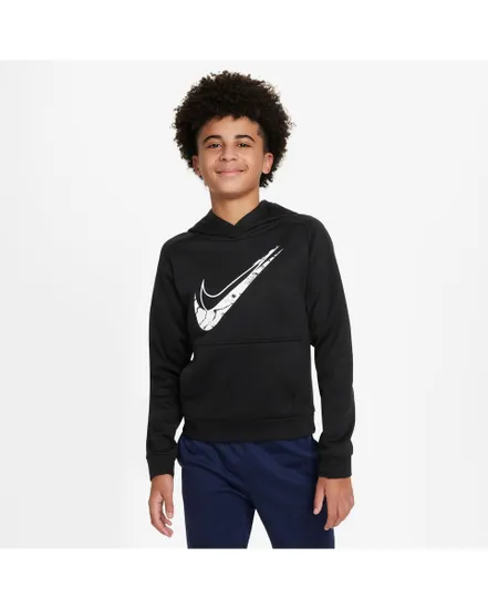 Sweat à capuche Enfant plus agé K NK TF RPL MULTI HDY HBR SR Noir