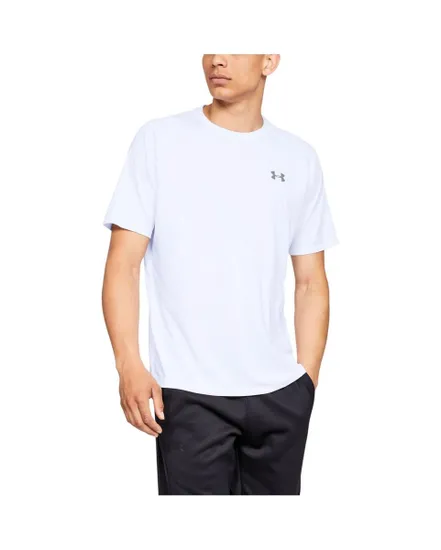 T-shirt de sport homme UA TECH 2.0 SS TEE Blanc