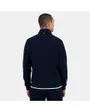 Veste zip TRICOLORE Homme Bleu