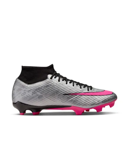 Crampons de football Homme ZOOM SUPERFLY 9 ACAD XXV FG/MG Argent