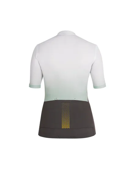 Maillot manches courtes Femme ESSENTIAL GRAPHIC Menthe/Blanc