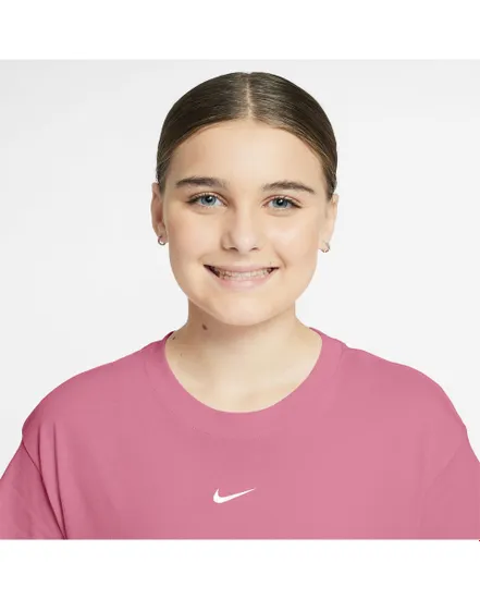 T-shirt Fille G NSW TEE BOXY ESSNTL LBR Rose