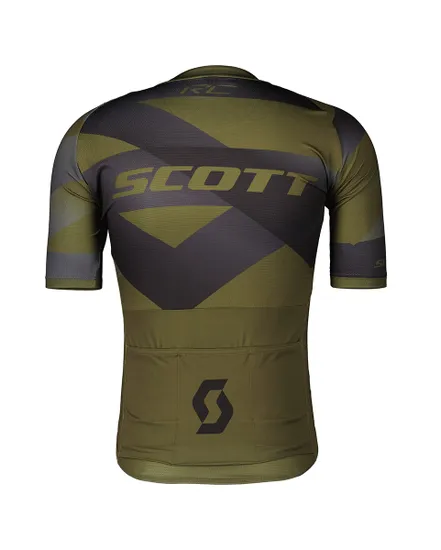 Maillot manches courtes Homme RC PREMIUM CLIMBER Vert Sapin/Noir