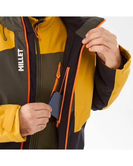 Veste de ski Homme ATNA PEAK JKT M Jaune