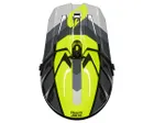Casque intégral Unisexe SONUS SPLIT Noir/Jaune Néon