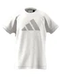 T-shirt manches courtes Enfant G 3BAR TEE Blanc