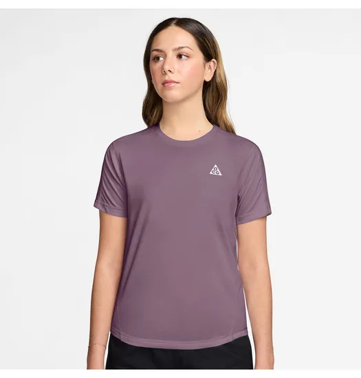 T-shirt Femme W ACG TRAIL DF SS TOP Violet