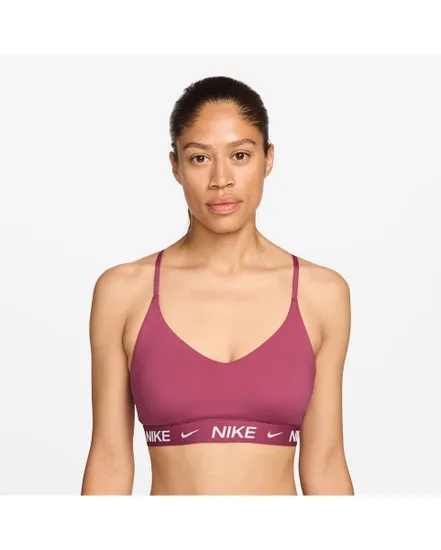 Brassière Femme W NK DF INDY LGT SPT BRA Rose