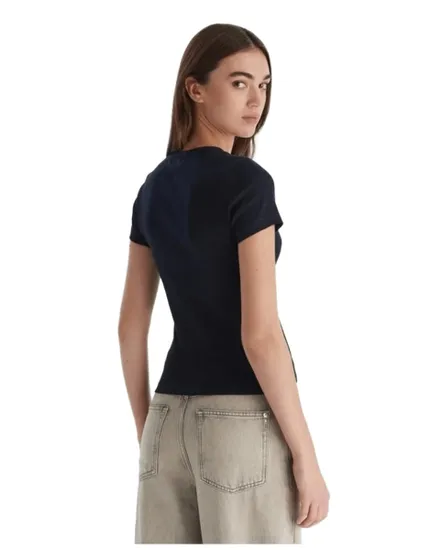 T-Shirt Femme TJW Slim Badge Rib Tee