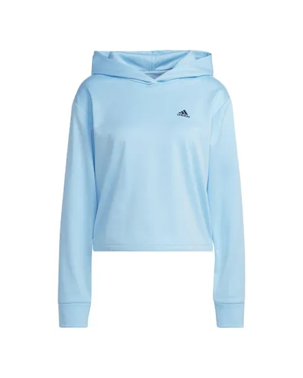 Sweatshirt à capuche manches longues Femme W GG HD SWT Bleu