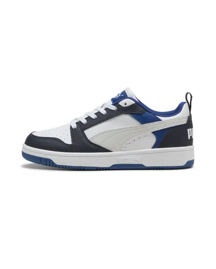 Chaussures Enfant PUMA REBOUND V6 LO J Blanc