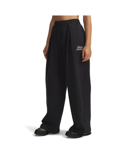 Pantalon de survetement Femme RIVAL FLEECE SCRIPT PT Noir