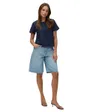 Top Femme VMKIRSTIN SS Denim Top SI353
