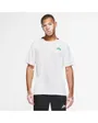 T-shirt manches courtes Homme M NK DF SOLAR CHASE SS TOP Blanc