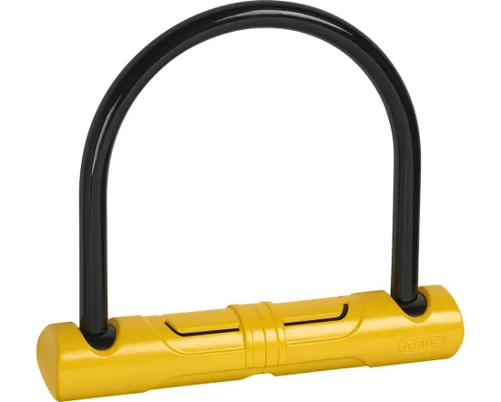 Antivol en U 402/150 HB 160 + SUPPORT SH 34 MINI Jaune