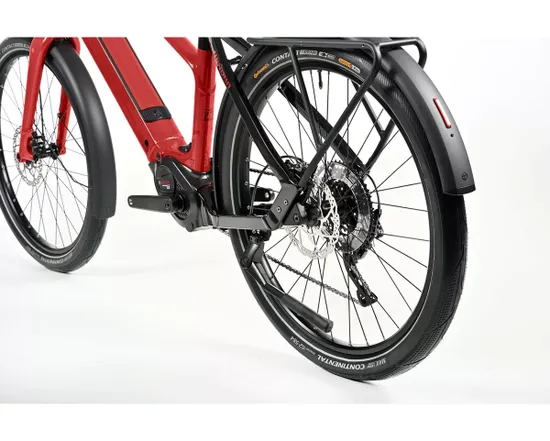 Vélo électrique urbain Homme IRIDE PURE X10 HIGH Rouge